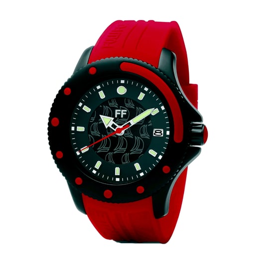 Folli Follie Ladies Watch  Quartz  black red