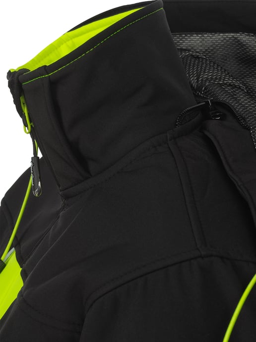 Rock Creek Softshelljacke Neongelb