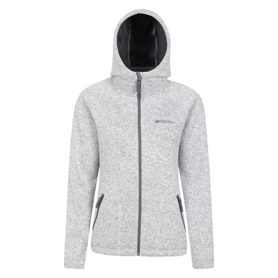 Mountain Warehouse - "Nevis" Hoodie mit durchgehendem Reißverschluss für Damen (Grau) - Image 1