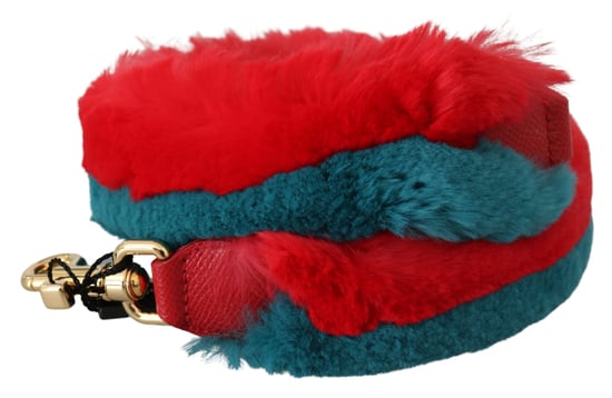 Dolce & Gabbana Blue Blue Rabbit en cuir en cuir en cuir - Image 2