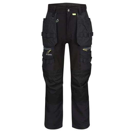 Regatta Herren Infiltrate Softshell Stretch Arbeitshose (Schwarz) - Image 1