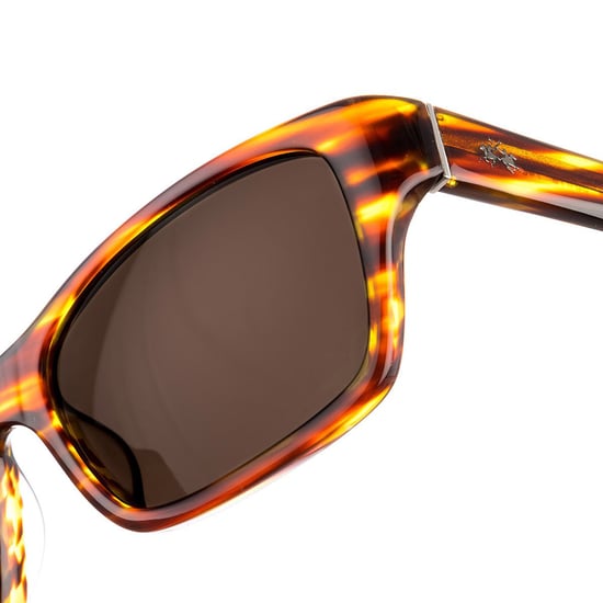 Rectangular shaped acetate sunglasses LM50604 men