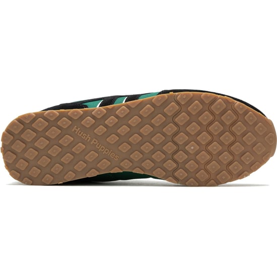 Hush Puppies Seventy8 Ledersneaker Für Herren In Grün - Image 3