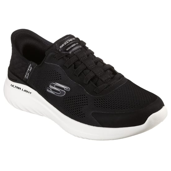 Skechers Bounder 2.0 Emerged Textile Herren Schwarz/Weiß Turnschuhe - Image 1
