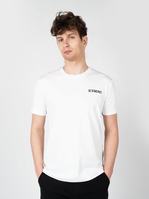 Iceberg T-Shirt Herren weiß - Image 3