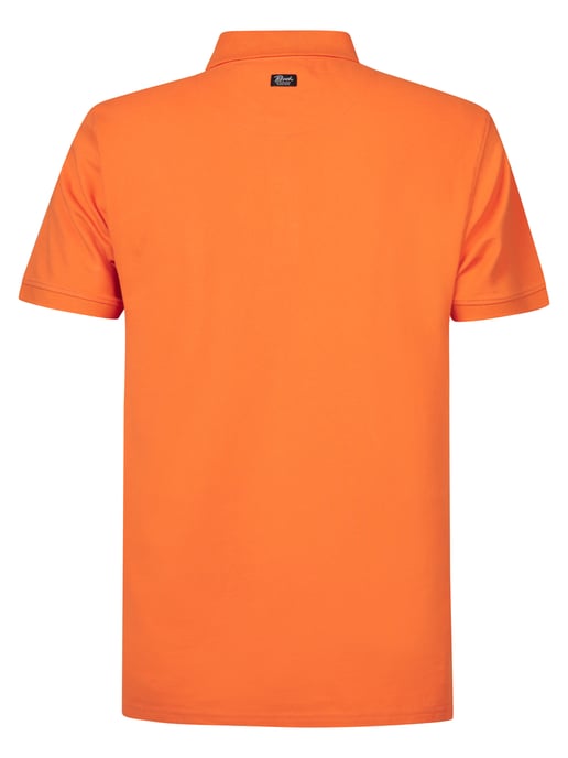 Petrol Industries - Klassisches Poloshirt Männer - Orange - Image 2