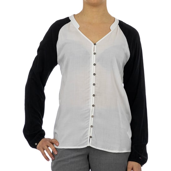 Tommy Hilfiger Femme Shirts / Woven Tops Besse Blouse L/S Blanc - Image 3