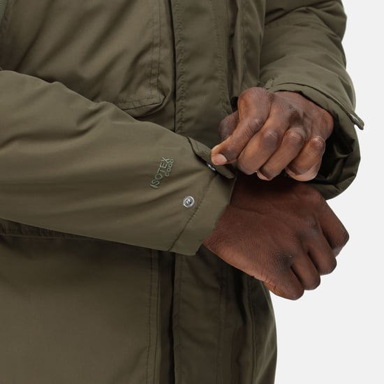 Regatta Mens Volter Waterproof Insulated Parka (Dark Khaki)