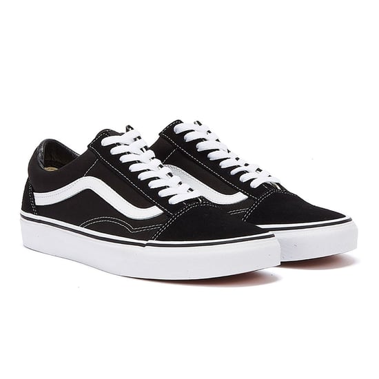 Vans Old Skool Damen Schwarz Segeltuch Turnschuhe - Image 1