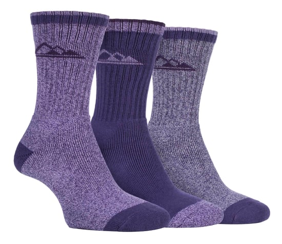3 Paar leichte, atmungsaktive Damen-Wandersocken mit Fußgewölbestütze - Image 1