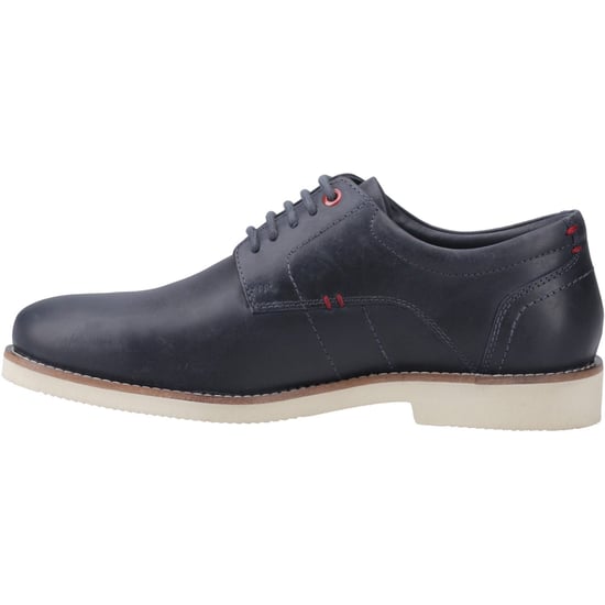 Pod Hampton Leder Herren Schnürschuhe Navy - Image 4