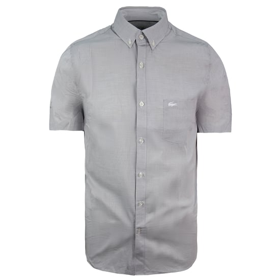 Lacoste Regular Fit Herrenhemd in Grau - Image 1