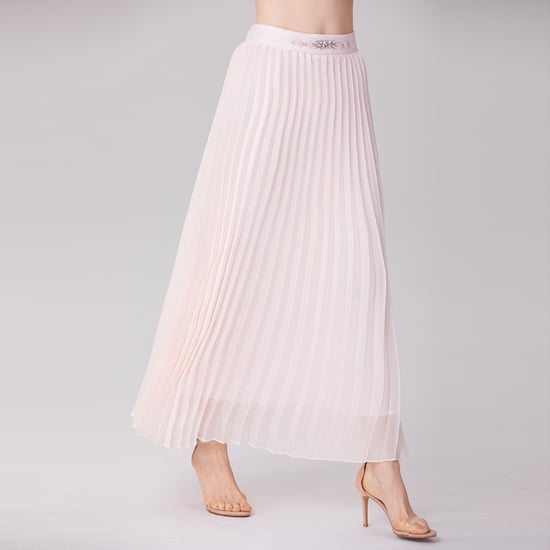 Organza-Falten-Midirock - Image 4