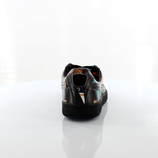 Puma States x Swash Samovar Black Patterned Leather Mens Trainers 360076 01