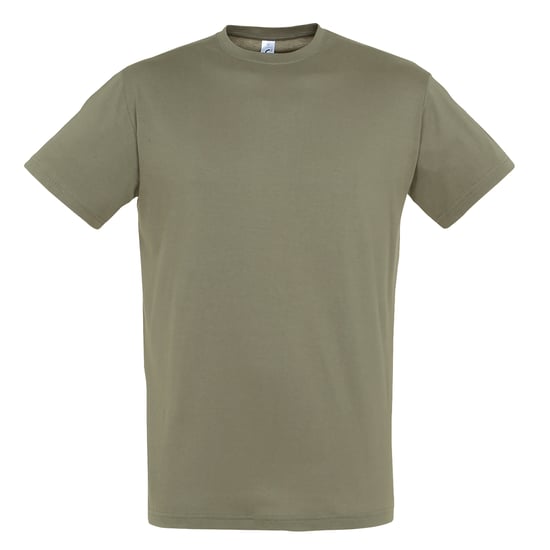 SOLS Herren Regent T-Shirt mit kurzen Ärmeln (Khaki) - Image 1