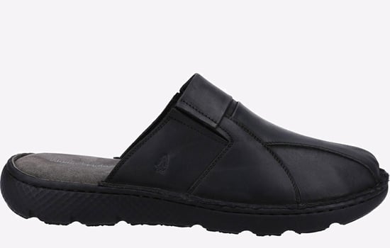 Hush Puppies Carson Mule Leder-Sandale Herren - Image 1
