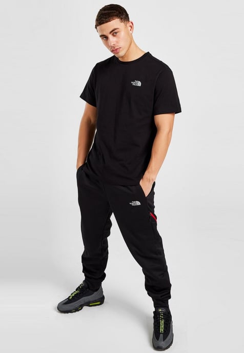 The North Face einfache Kuppel reflektierende Logo-T-Shirt in schwarz - Image 4