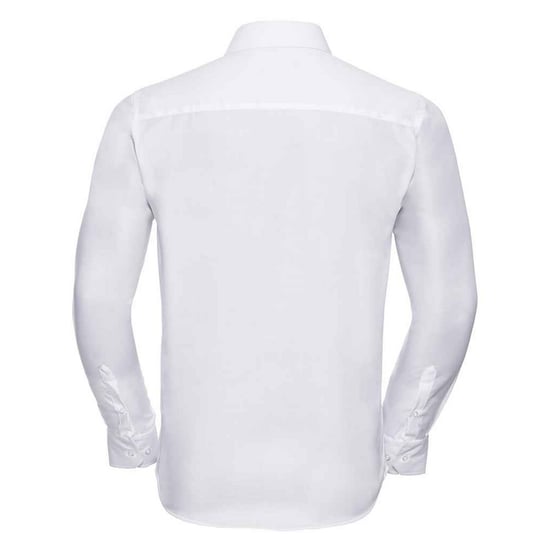 Russell - "Ultimate" Formelles Hemd Bügelfrei für Herren Langärmlig (Weiß) - Image 2