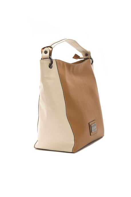 Pompei Donatella Women's Brown Leather Shoulder Bag