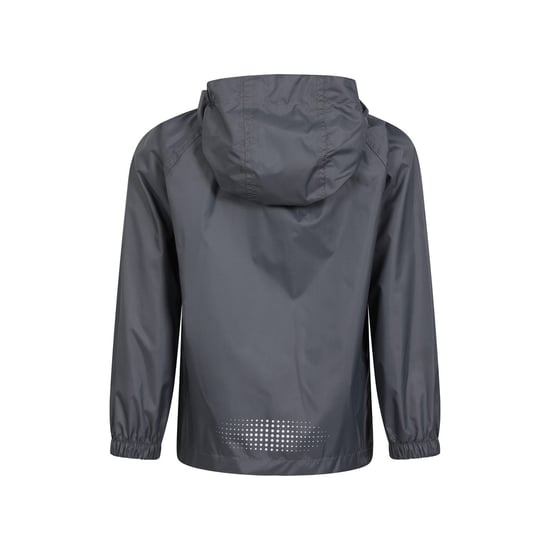 Mountain Warehouse - Veste imperméable PAKKA - Enfant (Gris) - Image 2