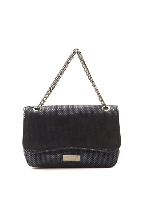 Pompei Donatella Damen Blau Leder Umhängetasche - Image 1