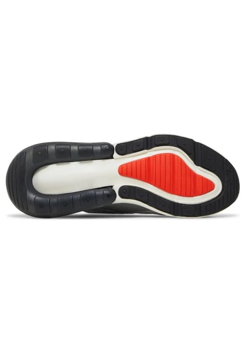 Nike Air Max 270 Turnschuhe, Grau Nebel / Team Orange Segel - Image 3