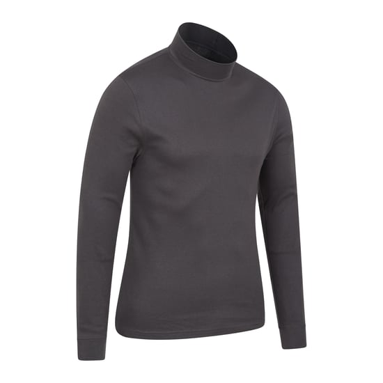Mountain Warehouse Herren Meribel Turtle Neck Base Layer Top (Grau) - Image 3