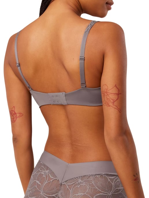 Body Make-Up Illusion Lace Padded Balcony Bra