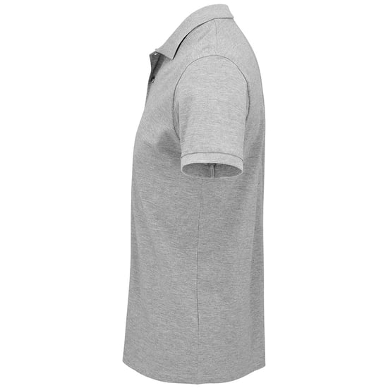 SOLS Herren Planet Pique Bio-Poloshirt (grau meliert) - Image 3