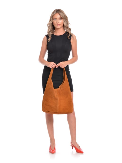 Renata Corsi SS22 RC 8128 Marron Cuir de vachette Sac - Image 5