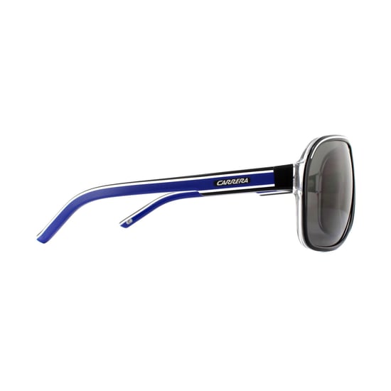Carrera Sunglasses Grand Prix 2 T5C M9 Black Crystal White Blue Grey Polarized