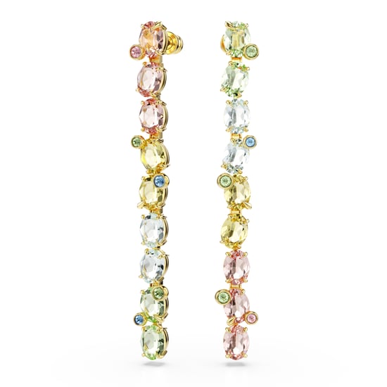 Swarovski 'Gema' Damen Ohrhänger aus vergoldetem Metall - Gold 5705809 - Image 2
