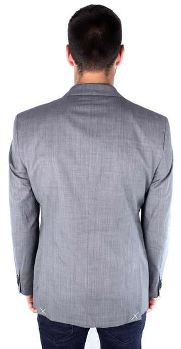 French Connection 55BAP Savings Sharkskin Grey Jacket