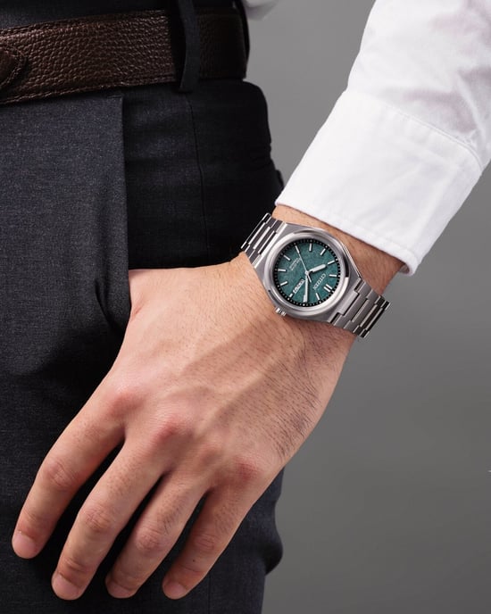 Citizen  Silber Herren Armbanduhr AW0130-85XC - Image 3