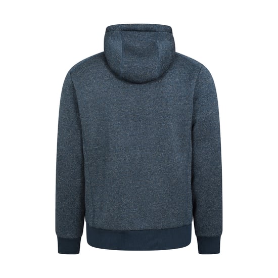 Mountain Warehouse Herren Nevis II Kunstpelz Hoodie (dunkelblau) - Image 2
