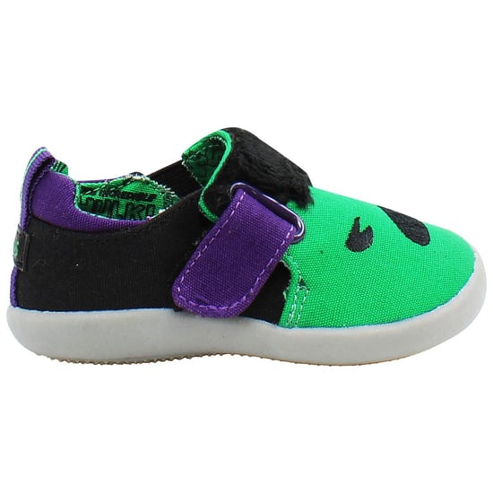 Toms x Marvel Hulk Kinder-Plimsolls in Grün/Schwarz - Image 1