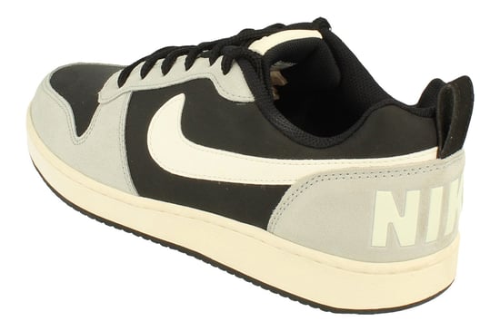 Nike Court Borough Low Prem Herren Grau Schwarz Sneaker - Image 2