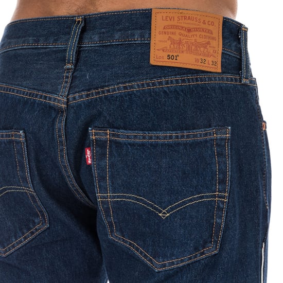 Men's Levis 501 Original Fit Jeans in Denim