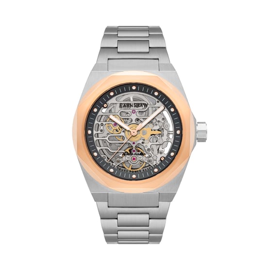 Thomas Earnshaw Men's Clark High Beat 72 Power Reserve Automatic Skeleton Watch