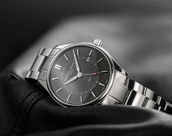 Frédérique Constant  Silber Herren Armbanduhr FC-252DGS5B6B - Image 5