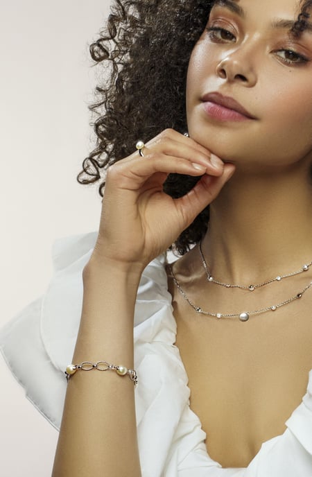 Orphelia Damen 925 Sterling Silber Armband - Silber ZA-7271 - Image 1
