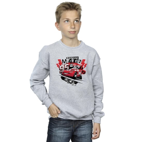 Disney Jungen Cars Lightning McQueen Collage Sweatshirt (Sport grau) - Image 3