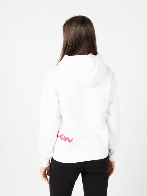 Champion Sweatshirt Hoodie Damen weiß - Image 4