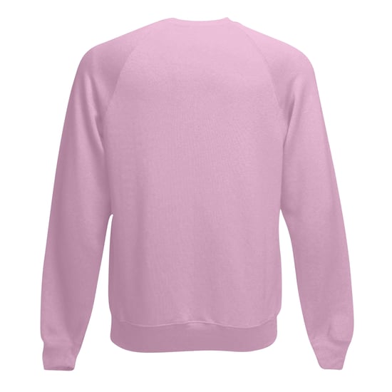 Fruit Of The Loom Herren Raglan-Ärmel Belcoro® Sweatshirt (Hellrosa) - Image 2