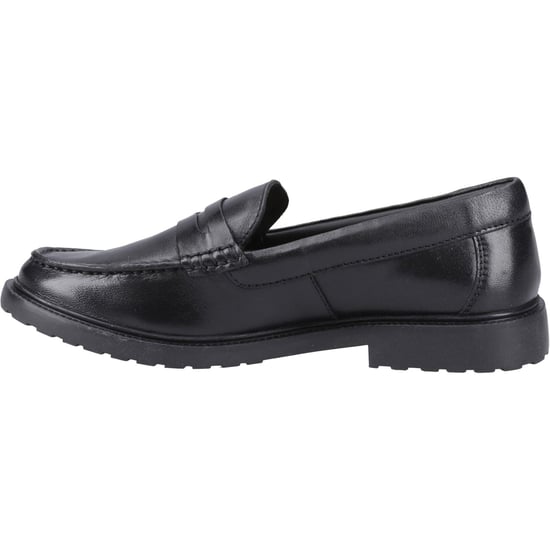 Hush Puppies Verity Slip On Leder Damen Schwarz Loafers - Image 4