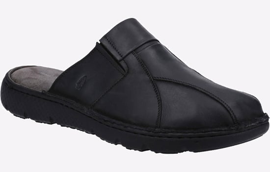Hush Puppies Carson Mule Leder-Sandale Herren - Image 2