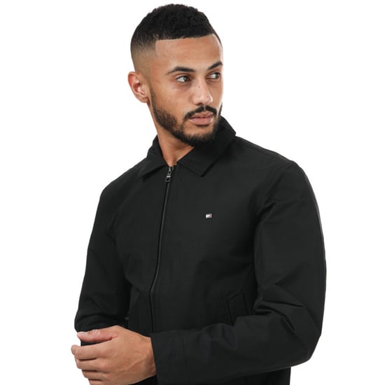 Veste Col Ivy Tommy Hilfiger Pour Homme en Noir - Image 4