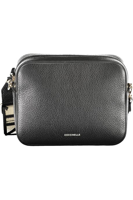 Coccinelle Damen schwarze Lederhandtasche - Image 1