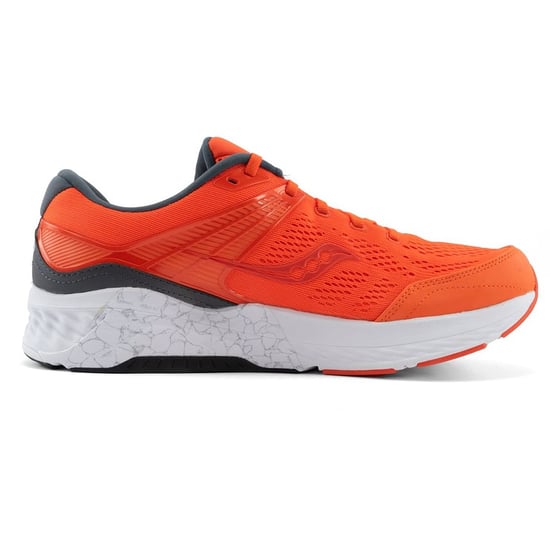 Saucony Munchen 4S Mens Orange Running Trainers