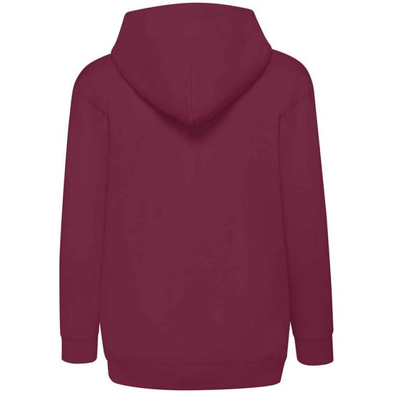 Fruit of the Loom - Sweatshirt, mit Kapuze für Kinder (Burgunder) - Image 3